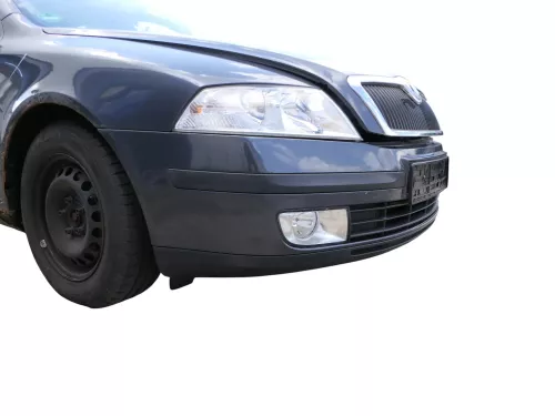 Skoda Octavia 1Z Stoßstange vorne Frontstoßstange LF8J grau (186588)