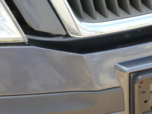 Skoda Octavia 1Z Stoßstange vorne Frontstoßstange LF8J grau (186588)