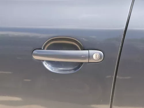 Skoda Octavia 1Z Kombi+Limo Tür vorne links Fahrertür grau LF8J OHNEAnbauteil (186590)