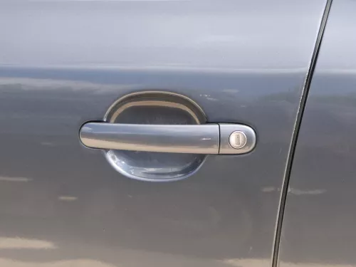 Skoda Octavia 1Z Kombi+Limo Tür vorne links Fahrertür grau LF8J OHNEAnbauteil (186590)