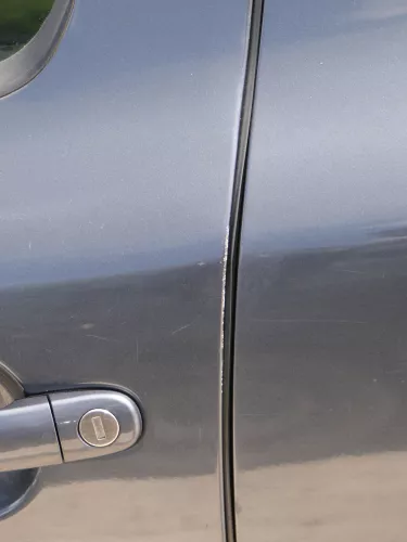 Skoda Octavia 1Z Kombi+Limo Tür vorne links Fahrertür grau LF8J OHNEAnbauteil (186590)