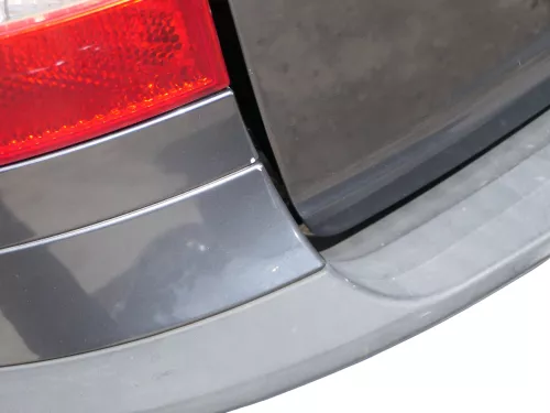 Skoda Octavia 1Z Combi Stoßstange hinten Heckstoßstange grau LF8J PDC (186594)