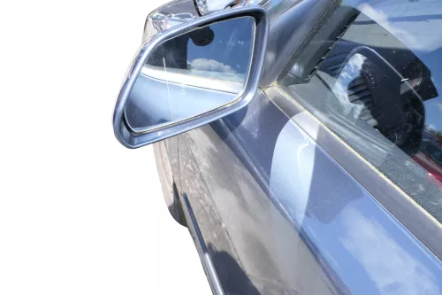 Skoda Octavia 1Z elektrischer Spiegel Außenspiegel links LF8J grau (186595)