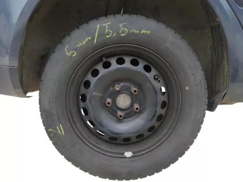 4x VW Golf 6 Plus 5M 195/65 R15 91T Sommerreifen Felgen Reifen ca.5-6mm