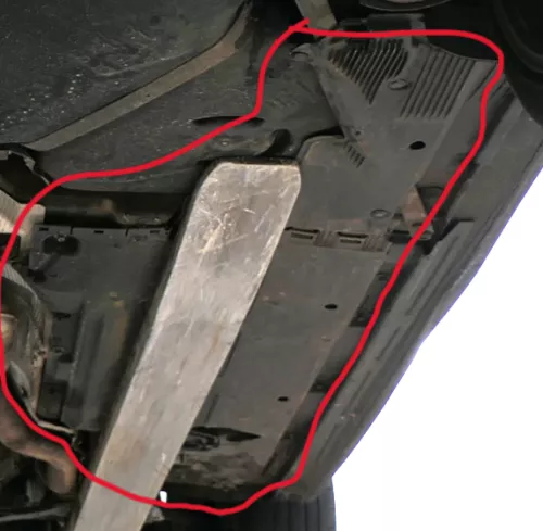 A5 8T Unterbodenverkleidung Verkleidung rechts unten Abdeckung 8T8825208B NEU (186635)