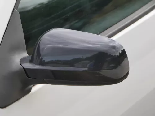 VW Golf 4 Bora manueller Spiegel vorne links Außenspiegel schwarz (186643)