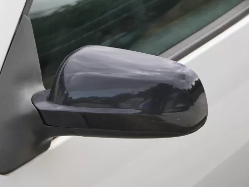 VW Golf 4 Bora manueller Spiegel vorne links Außenspiegel schwarz (186643)