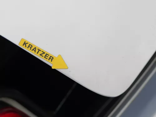 Golf 4 Limousine Heckklappe Kofferraumklappe Klappe hinten silber LB7Z -ohneAnb (186644)