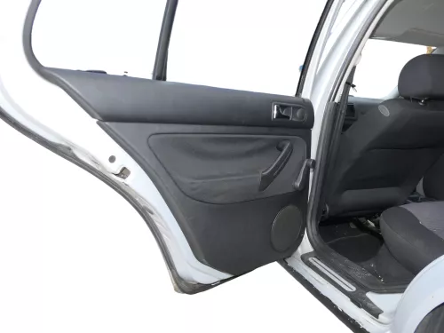 1x VW Golf 4 1J Limousine Türverkleidung Verkleidung Tür hinten links schwarz (186647)