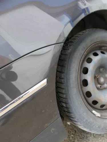 VW Passat 3C Kombi Stoßstange hinten Heckstoßstange Stoßfänger braun LC8Z (186678)