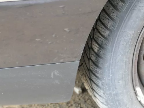 VW Passat 3C Kombi Stoßstange hinten Heckstoßstange Stoßfänger braun LC8Z (186678)