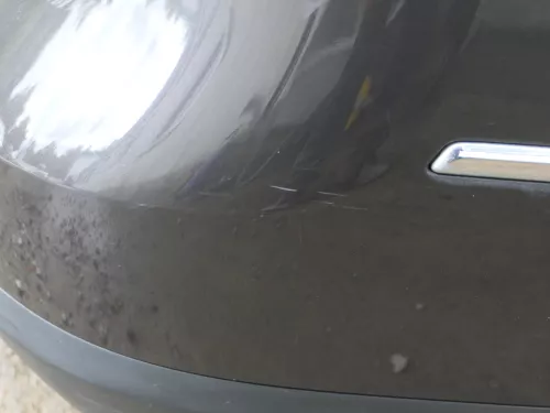 VW Passat 3C Kombi Stoßstange hinten Heckstoßstange Stoßfänger braun LC8Z (186678)