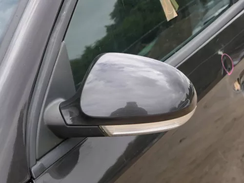 Passat 3C elektrischer Spiegel Außenspiegel links mit Glas Blinke braun LC8Z