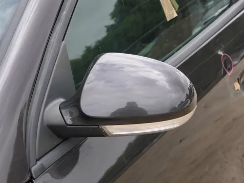 Passat 3C elektrischer Spiegel Außenspiegel links mit Glas Blinke braun LC8Z