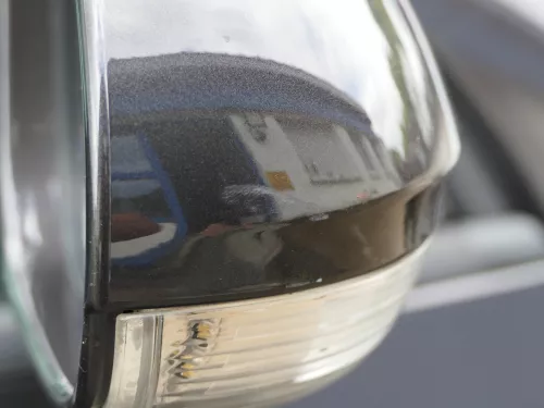 VW Passat 3C elektrischer Spiegel Außenspiegel rechts m.Glas Blinke braun LC8Z (186680)