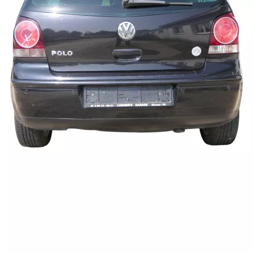 VW Polo 9N 9N3 Stoßstange Heckstoßstange hinten schwarz LC9Z     PDC (186795)