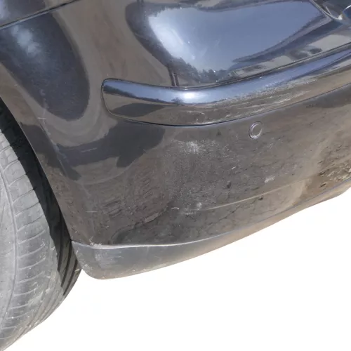 VW Polo 9N 9N3 Stoßstange Heckstoßstange hinten schwarz LC9Z     PDC (186795)