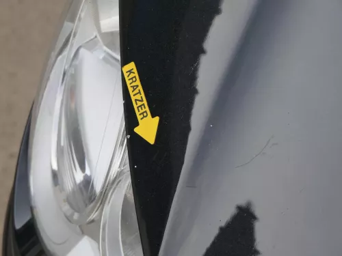 VW Polo 9N3 Cross Motorhaube KLappe vorne schwarz LC9Z (186797)