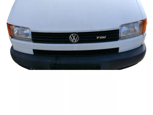 VW T4 kurze Version Grill Kühlergrill VW Zeichen Logo weiß R902 Allstar (186809)