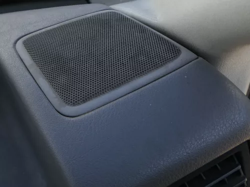 2x VW T4 ABDECKUNG Gitter für Lautsprecher vorne rechts + links (186874)