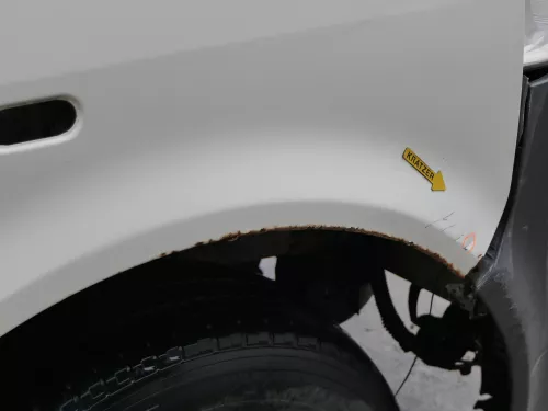 VW T5 7E 2 Facelift Kotflügel vorne rechts weiß R902 7H0821102E (186890)