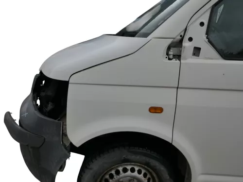 VW T5 Kotflügel vorne links weiß R902 7H0821101E (186891)