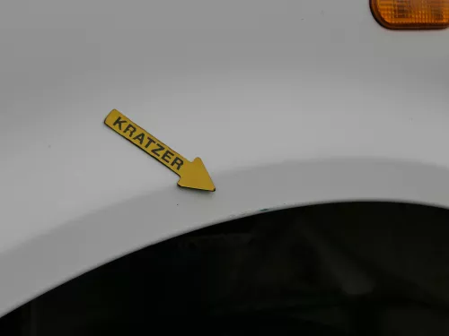 VW T5 Kotflügel vorne links weiß R902 7H0821101E (186891)