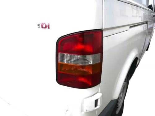 VW T5 Rücklicht hinten rechts Rückleuchte Heckleuchte Lampenträger - Flügeltür