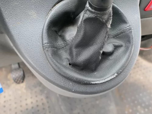 VW T5 Schaltung Schalthebel 5-Gang Schaltknauf Schaltsack Schaltehebel Schaltun (186925)