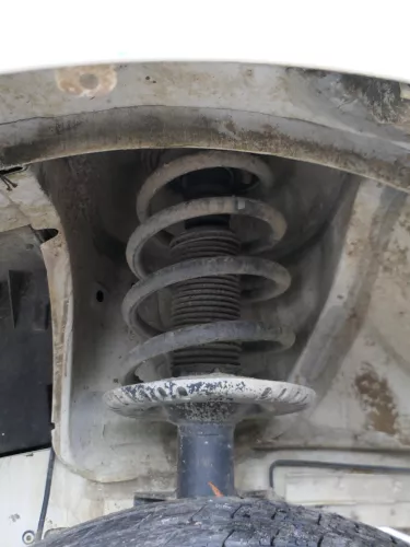 1x VW T6 T5 Federbein Stoßdämpfer Feder vorne links/rechts 7H0413031N (186971)