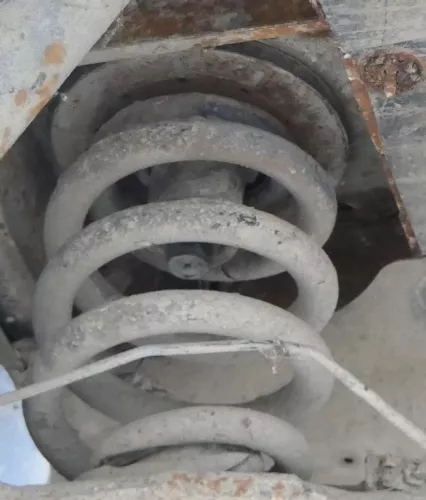 2 Stück VW T5 Feder Federn hinten links + rechts 2,5 TDI Transporter 7E0511115M (186972)