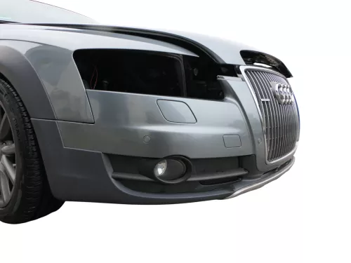 A6 4F Frontstoßstange Stoßstange vorn Stoßfänger grau LY7E mit Grill  - Allroad (186998)