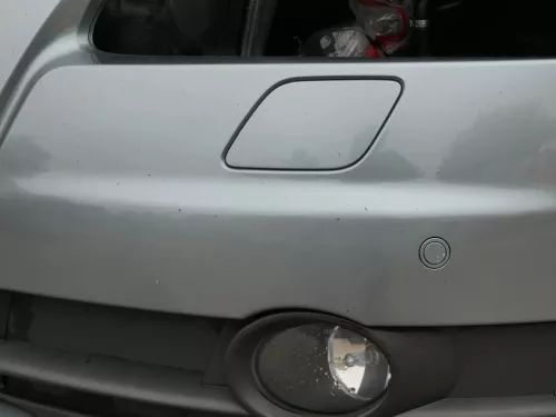 A6 4F Frontstoßstange Stoßstange vorn Stoßfänger grau LY7E mit Grill  - Allroad (186998)