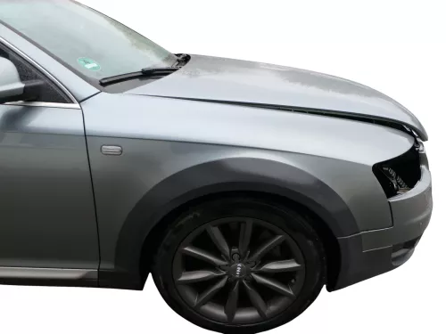 Audi A6 4F C6 Kotflügel vorne rechts grau LY7E Allroad Quattro 4F0821104E Leiste (186999)