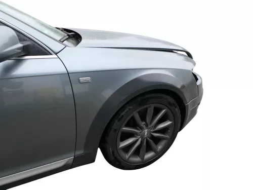 Audi A6 4F C6 Kotflügel vorne rechts grau LY7E Allroad Quattro 4F0821104E Leiste (186999)