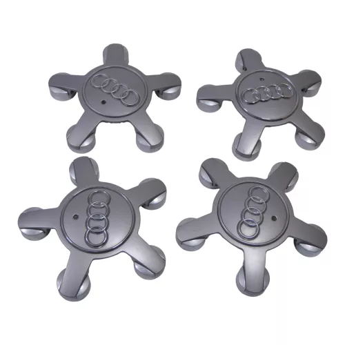 4x Audi A4 A5 A6  Alufelge Deckel Radkappe 4F0601165N ORIGINAL von NEUFAHRZEUG (200040)