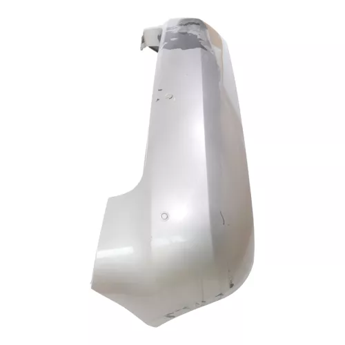 Skoda Fabia 5J Schrägheck Limousine Stoßstange hinten Stossfänger grau LF8H PDC (200207)