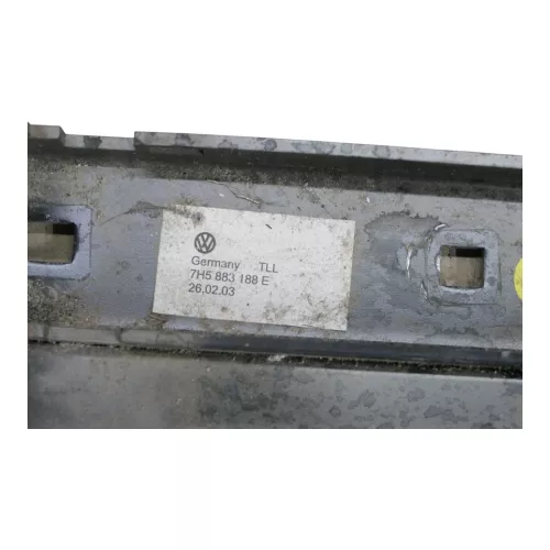 VW T5 Facelift Teppich Innenraumteppich Bodenbelag HINTEN Schienen Anthrazit (200209)