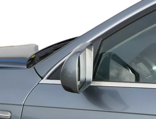 A6 4F C6 Spiegel Außenspiegel links vorne elektrisch grau silber LY7E - Allroad (187006)