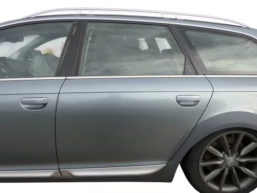 Audi A6 4F C6 Avant Tür Rahmen + Türblatt hinten links grau grau LY7E - Allroad (187013)