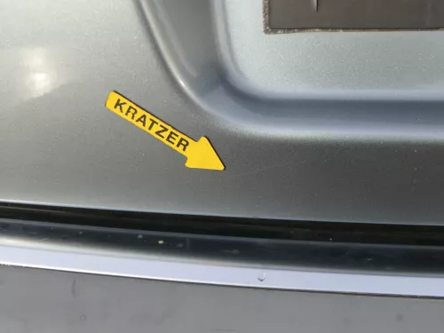 Audi A6 4F C6 Kombi Avant hinten Heckklappe mit Scheibe Deckel grau LY7E (187017)