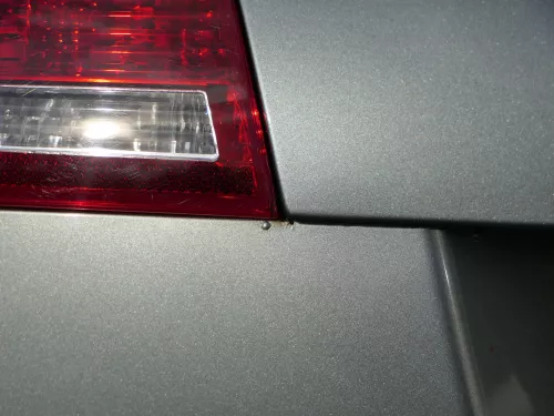 Audi A6 4F C6 Kombi Avant hinten Heckklappe mit Scheibe Deckel grau LY7E (187017)