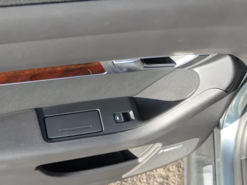 1x A6 4F Türverkleidung Verkleidung Tür hinten links schwarz Leder - Bose Rollo (187028)