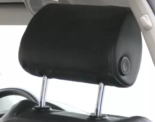 1x Audi A6 4F C6 Kopfstütze vorne rechts Kopfstützen Leder Milano schwarz (187035)