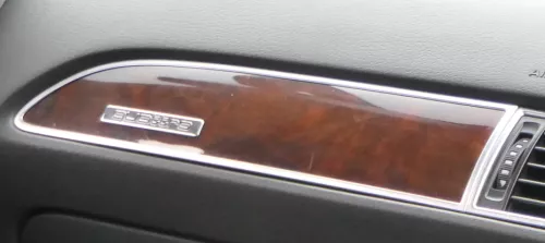 A6 4F Tacho Abdeckung Verkleidung Blende Nussbaum Dekor Holz Quattro