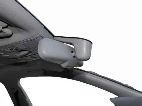 Audi A6 4F Spiegel Innenspiegel automatisch abblendbar grau 8R0857511A silber (187055)