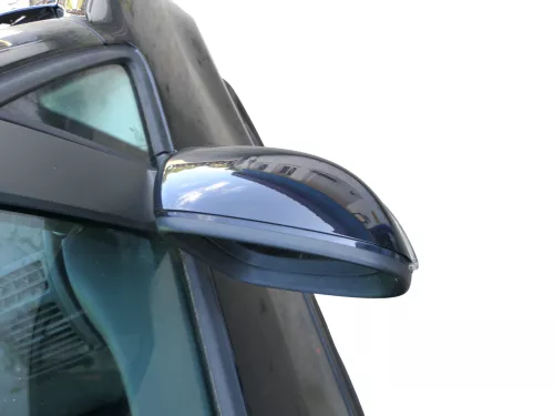 VW Touran 1T3 elektrischer Spiegel Außenspiegel beheizt rechts schwarz LC9X (187218)