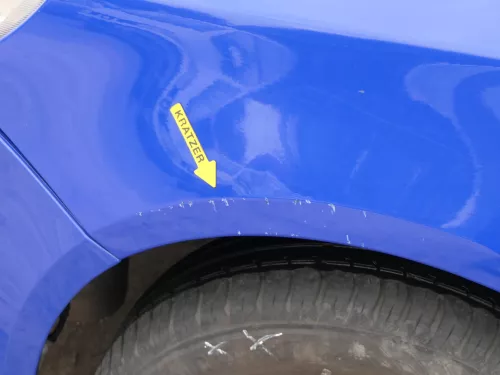 Skoda Fabia 5J Kotflügel vorne links - blau LF5K auch Kombi (187231)