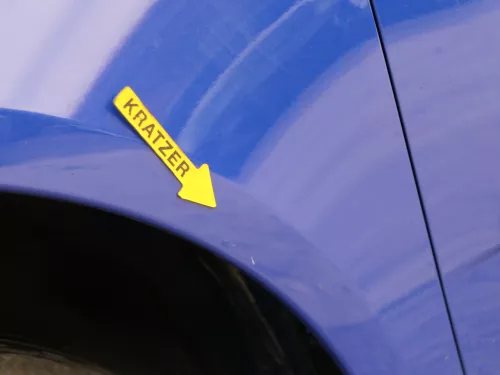 Skoda Fabia 5J Kotflügel vorne links - blau LF5K auch Kombi (187231)