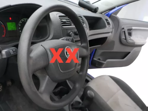 Skoda Superb Fabia 5J Lenkrad 4-Speichen 3T0419091   KEIN AIRBAG !!! (187240)